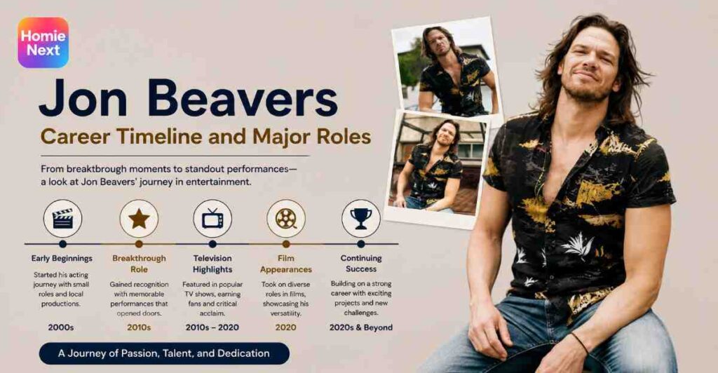 Jon Beavers Career