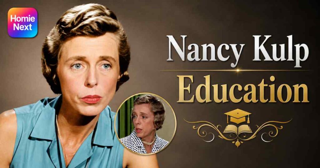 Nancy Kulp Education