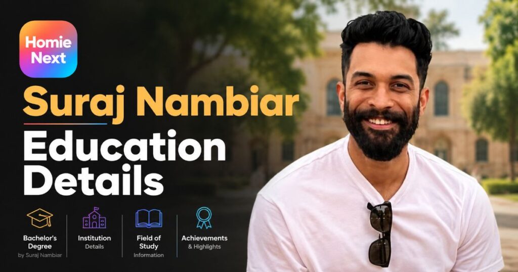 Suraj Nambiar Education