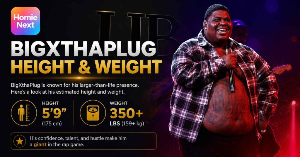 BIGXTHAPLUG HEIGHT & WEIGHT