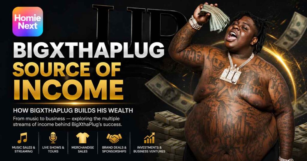 BIGXTHAPLUG SOURCE OF INCOME