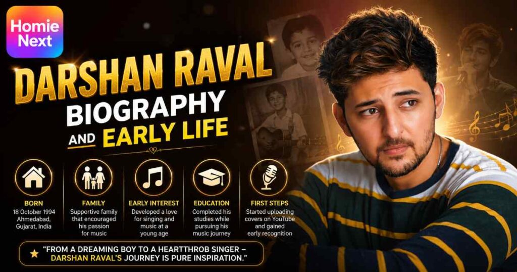 Darshan Raval Biography and Early Life