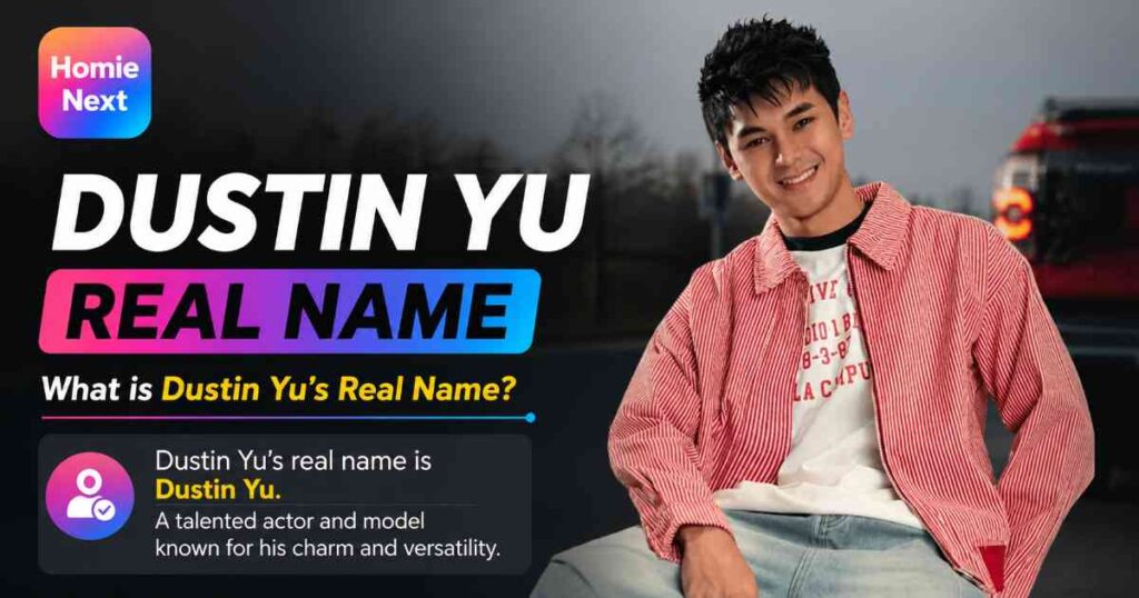 Dustin Yu Real Name